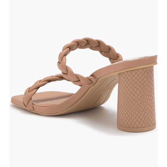 Dolce Vita Nairi Braided Strappy Sandal with Heel - Picture 3 of 10